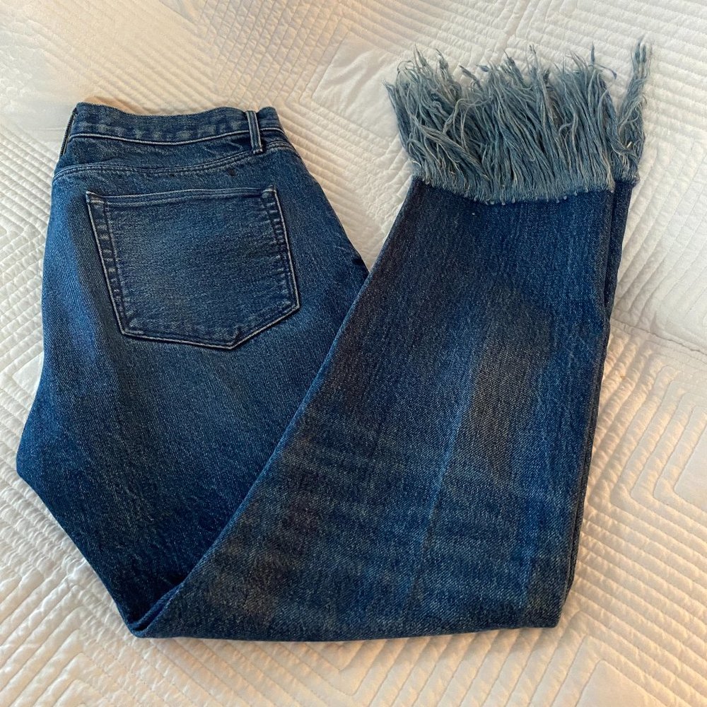 EUC~3X1 NYC fringed Denim jeans-sz 28